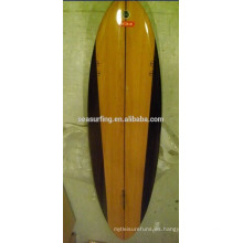tabla de surf de grano de madera para la venta / espacios en blanco de la tabla de surf de la espuma
